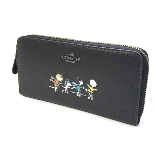 COACH(コーチ)のコーチCOACH×PEANUTS SNOOPYコラボアイススケート可愛い長財布 レディースのファッション小物(財布)の商品写真