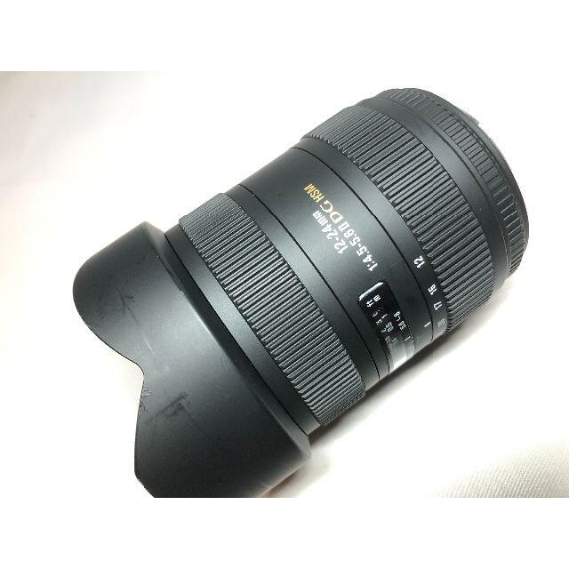 人気得価 SIGMA DG HSM Canonの通販 by ドログバ's shop｜シグマならラクマ - シグマ 12-24mm F4.5-5.6 Ⅱ 2022最新作