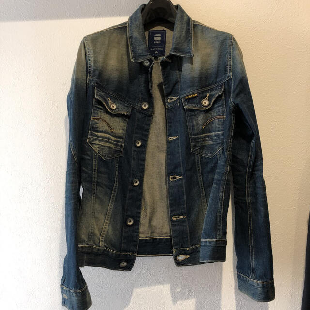 G-STAR RAW(ジースター)のＧ-STAR RAW GS01 デニム ジャケット S メンズのジャケット/アウター(Gジャン/デニムジャケット)の商品写真