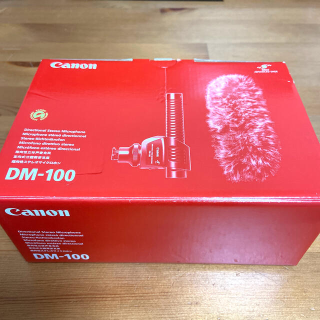 Canon 指向性ステレオマイクロホン DM-100 Canon 指向性ステレオマイクロホン DM-100