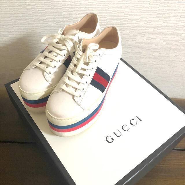 Gucci(グッチ)のGUCCI ソール スニーカー 厚底 レディースの靴/シューズ(スニーカー)の商品写真