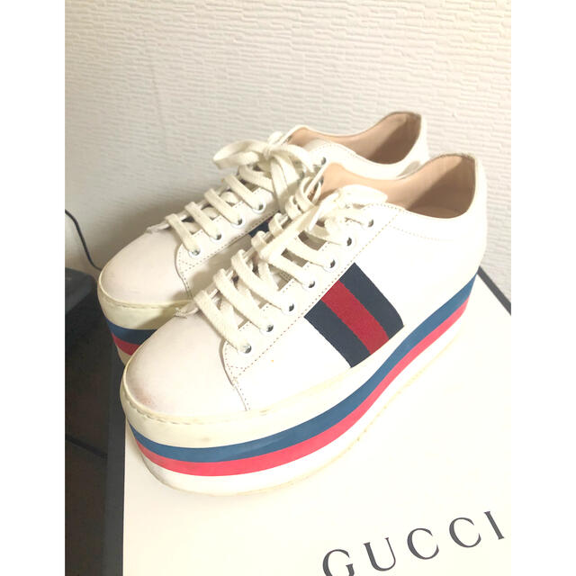 Gucci(グッチ)のGUCCI ソール スニーカー 厚底 レディースの靴/シューズ(スニーカー)の商品写真