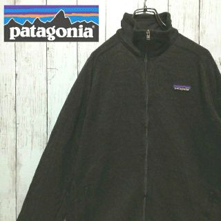 パタゴニア(patagonia)のパタゴニア レディース フリース 黒 古着女子 二階堂ふみ アウトドア (ブルゾン)