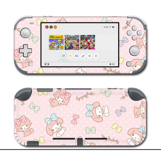 Switch Lite スイッチ ライト サンリオ マイメロ スキンシール カバ エンタメ/ホビーのゲームソフト/ゲーム機本体(その他)の商品写真