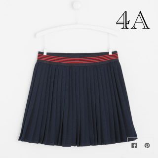 ジャカディ(Jacadi)のJACADI 20AW プリーツスカート  4A(スカート)