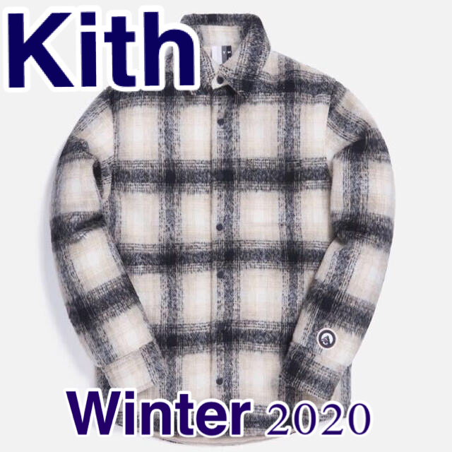 Kith winter 2020 Jacket 裏ボア ジャケット 白/黒その他