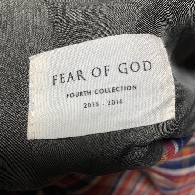 fear of god 4th collection  フランネルシャツ