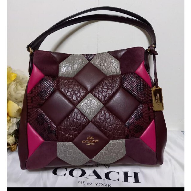 COACH コーチ キャニオン キルト イーディー ショルダーバッグ