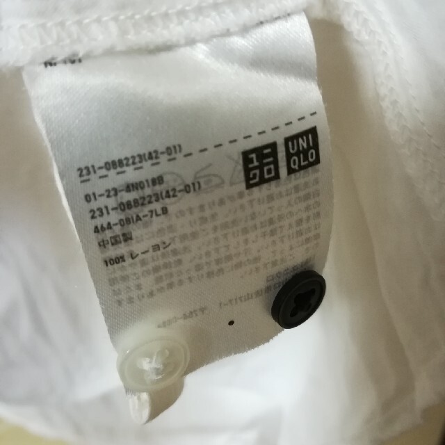 UNIQLO(ユニクロ)のシンプル★半袖シャツ レディースのトップス(Tシャツ(半袖/袖なし))の商品写真