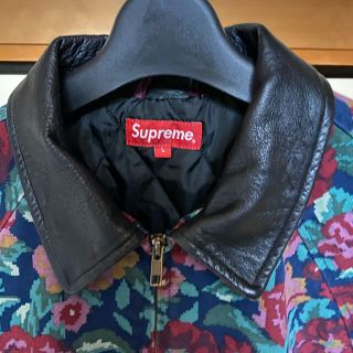 Supreme - supreme leather collar work jacket の通販 by 安藤
