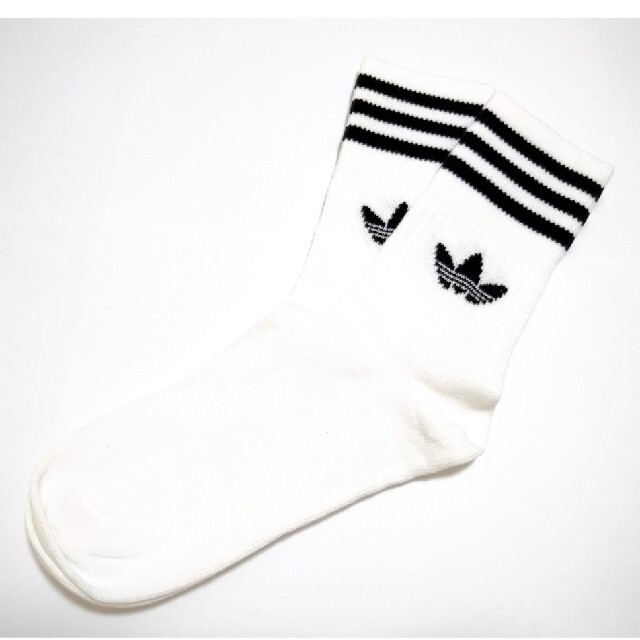 adidas(アディダス)の新品 24〜26cm adidas originals ソックス 黒2白1計3足 メンズのレッグウェア(ソックス)の商品写真