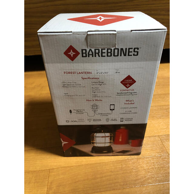 BAREBONES（ベアーボーンズ） フォレストランタンLED