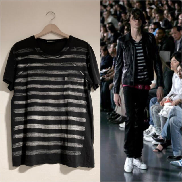 05ss dior homme ディオールオム BECK期 Tシャツ ボーダーTシャツ/カットソー(半袖/袖なし)