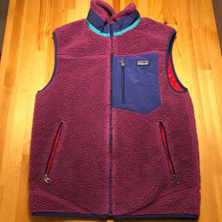 パタゴニア(patagonia)の※ほぼ新品※Patagonia ベスト レトロX 紫(ベスト)