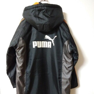プーマ(PUMA)の未使用　PUMA　ベンチコート　ボアコート　150 レディース　キッズ(ロングコート)