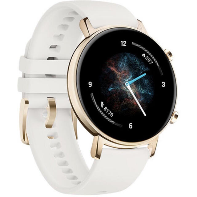 HUAWEI Watch GT2 42mm Frosty White スマホ/家電/カメラのスマホアクセサリー(その他)の商品写真