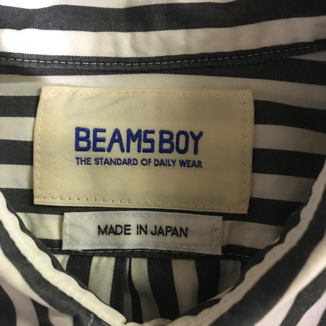 BEAMS BOY(ビームスボーイ)のBEAMS BOY ストライプシャツワンピース レディースのワンピース(ロングワンピース/マキシワンピース)の商品写真