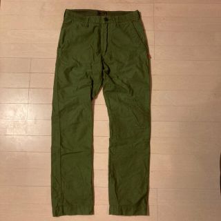 ダブルタップス(W)taps)の【値下げ】WTAPS チノパン カーキタイト Sサイズ(チノパン)