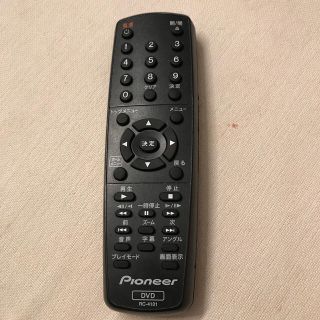 パイオニア(Pioneer)のジャンク品　パイオニア　DVDリモコン　RC-4101(DVDプレーヤー)