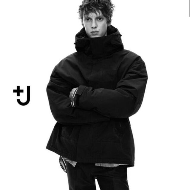 Jil Sander(ジルサンダー)のXL UNIQLO +J ハイブリッドダウンオーバーサイズパーカー ジルサンダー メンズのジャケット/アウター(ダウンジャケット)の商品写真