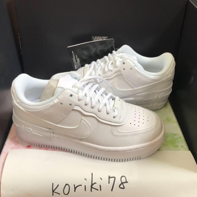 週末特価AIR FORCE 1 エアフォースワン シャドウ ロウ24.0 AF1-