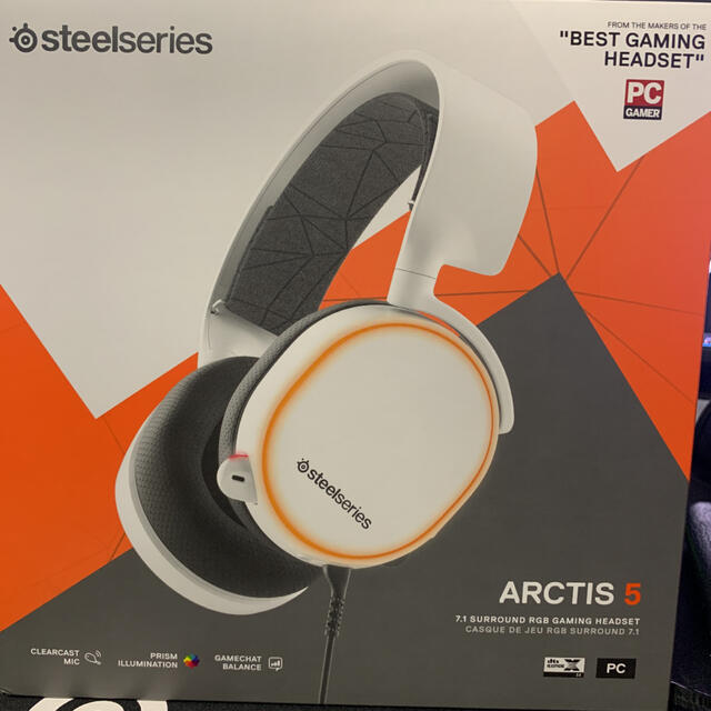 SteelSeries ARCTIS5 密閉型 ゲーミングヘッドセット 1