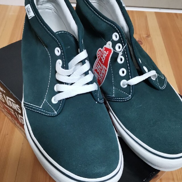 VANS(ヴァンズ)の【早い者勝ち値引き新品未使用】VANS Chukka Boot グリーン29cm メンズの靴/シューズ(スニーカー)の商品写真