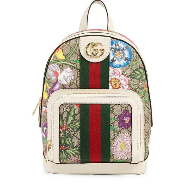 Gucci -  GUCCI 〔オフィディア〕GGフローラ スモール バックパック