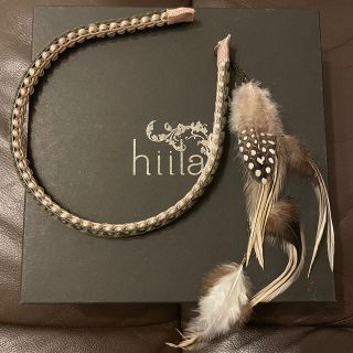 エストネーション(ESTNATION)の【新品】hiila チャーム付きカチューシャ (ヘアアクセサリー)(カチューシャ)