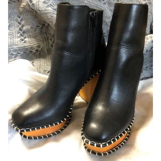 マウジー(moussy)のmoussy WOODEN HEEL BOOTS Ⅱ(ブーツ)