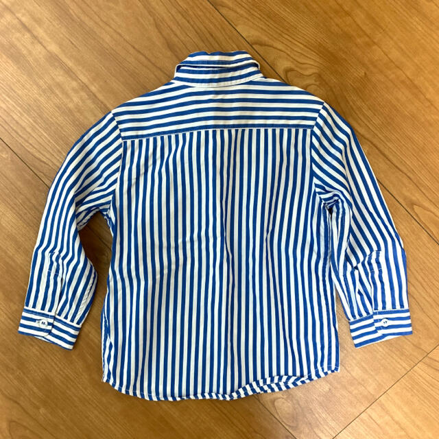 Simonetta(シモネッタ)のシモネッタ simonetta ストライプ 長袖シャツ 2t 92 90 キッズ/ベビー/マタニティのキッズ服男の子用(90cm~)(ブラウス)の商品写真