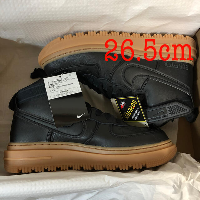 Nike Air Force 1 Gore-Tex Boot Black Gum新品未使用試着無し購入先