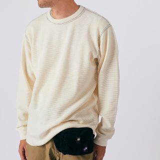 ナナミカ(nanamica)のnanamica Crew Neck L/S Shirt M(Tシャツ/カットソー(半袖/袖なし))