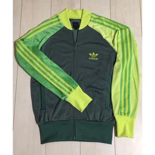 アディダス(adidas)のレディース アディダス 80年代 ジャージ G×ライム×イエロー Ｓ(その他)