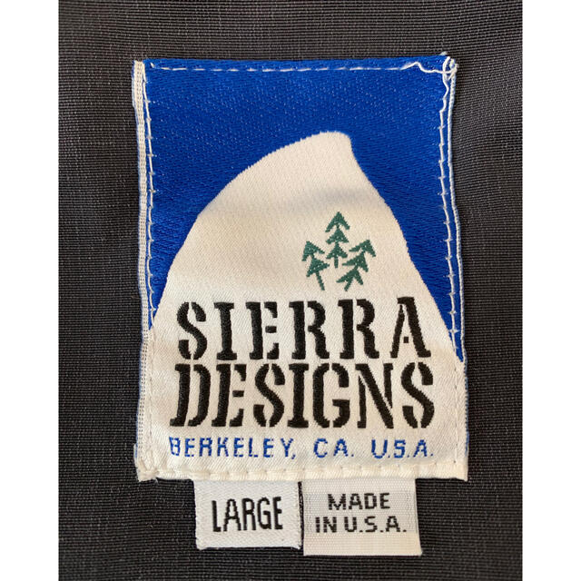 SIERRA DESIGNS(シェラデザイン)のUSED シェラデザイン　60/40Lineショートパーカー Lグレー メンズのジャケット/アウター(マウンテンパーカー)の商品写真