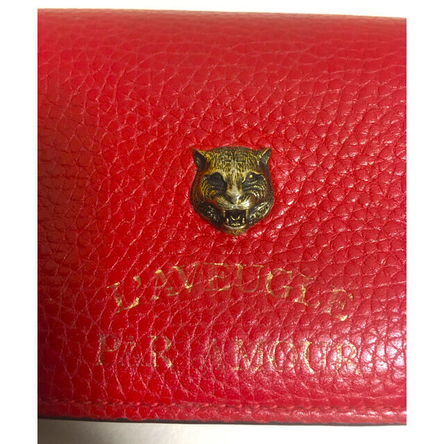 Gucci アニマリエ 二つ折りコンパクト財布 Gucci アニマリエ 二つ折りコンパクト財布