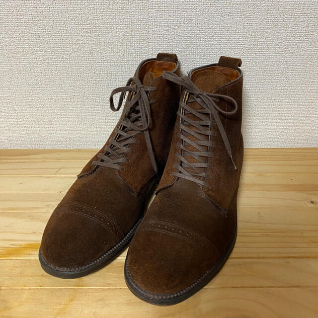 美品】オールデン スエードブーツ alden 大特価 33%割引 www.cecile