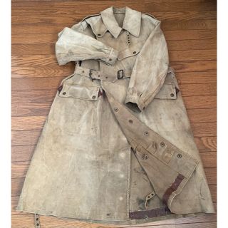 マッキントッシュ(MACKINTOSH)の40s British army motor cycle coat 完品 激レア(ミリタリージャケット)