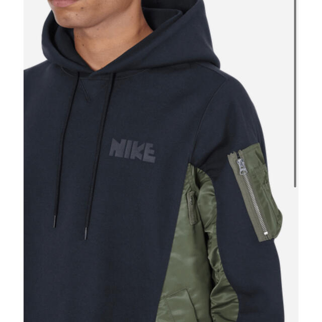 nike sacai ナイキ　サカイ　コラボ　ジャケット　コート　パーカー　M