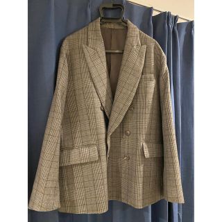 サンシー(SUNSEA)のstein OVERSIZED DOUBLE BREASTED JACKET(テーラードジャケット)