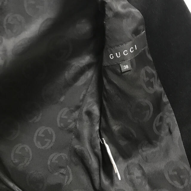 Gucci(グッチ)のGUCCI ベロアスーツ レディースのフォーマル/ドレス(スーツ)の商品写真