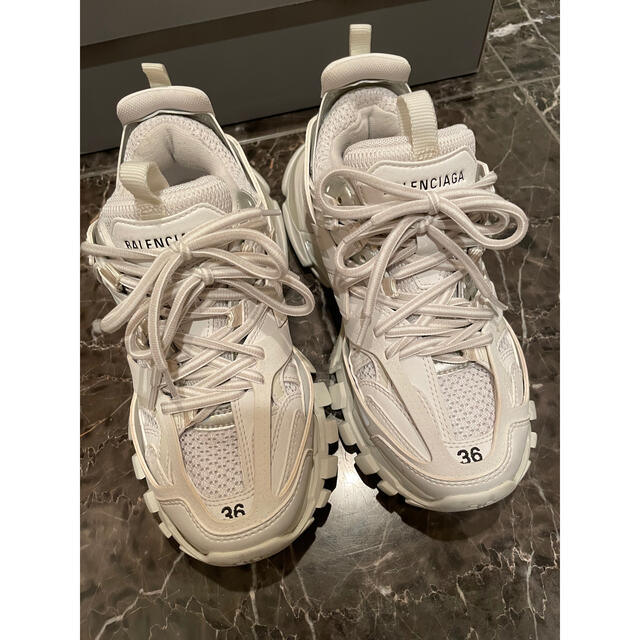 BALENCIAGA(バレンシアガ) track スニーカー :ホワイト 36