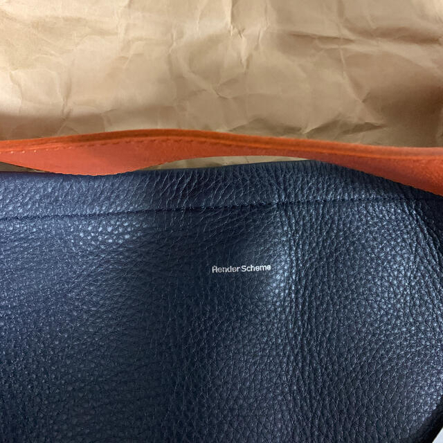 Hender Scheme(エンダースキーマ)のレアリー様専用　Hender Scheme ワンサイドベルトバック　navy メンズのバッグ(ショルダーバッグ)の商品写真