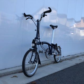 ブロンプトン(BROMPTON)のブロンプトン 2020年モデル　テンペストブルー　M6L仕様　中古　送料無料(自転車本体)