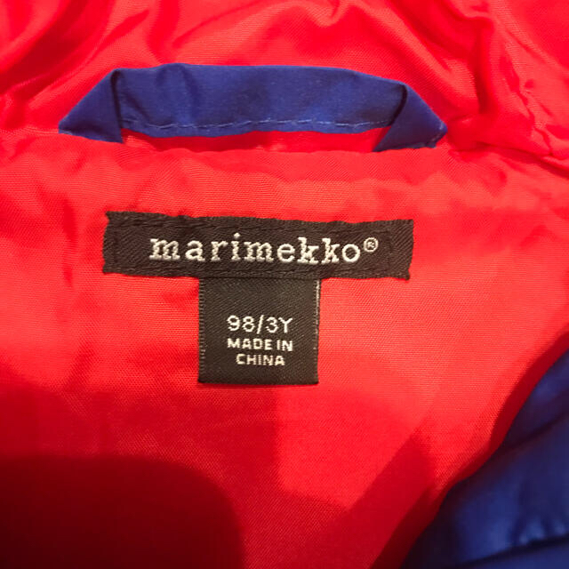 【値下げ】marimekko マリメッコ　98cm 子供用ダウン