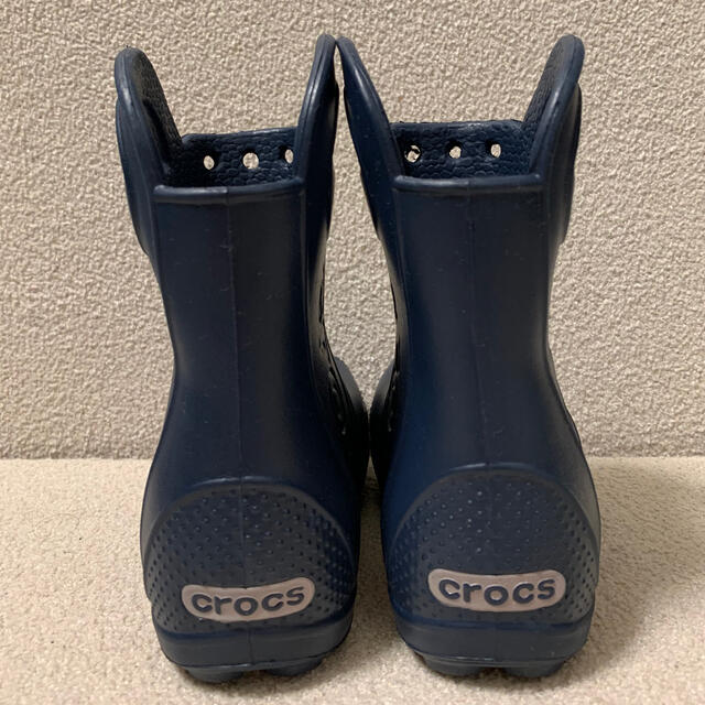 crocs(クロックス)の【新品未使用】Crocs（クロックス） レインブーツ 14cm キッズ/ベビー/マタニティのベビー靴/シューズ(~14cm)(長靴/レインシューズ)の商品写真