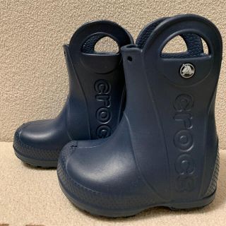 クロックス(crocs)の【新品未使用】Crocs（クロックス） レインブーツ 14cm(長靴/レインシューズ)