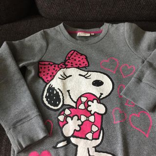 スヌーピー(SNOOPY)のスヌーピー130トレーナー(ニット)