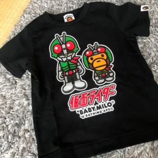 アベイシングエイプ(A BATHING APE)のape 仮面ライダー　コラボ　Tシャツ(Tシャツ/カットソー)