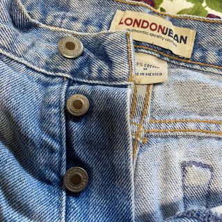 リー(Lee)のLONDON JEAN アメリカン古着　デニムスカート　ミニスカート(ミニスカート)